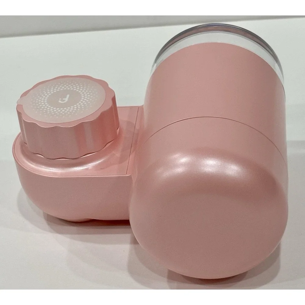 Filterbaby Pink Faucet Water Filter System Open Box w/ 8 Replacement Filters